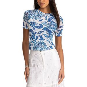 Johnny Was Womens  Plus Eleanor T-Shirt